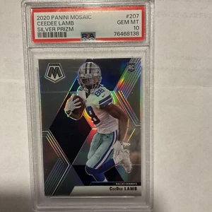 PANINI MOSAICO CORDERO DEEDEE 💥PRISMA DE PLATA RC #207💥 {PSA 10)🔥 - Imagen 1 de 4