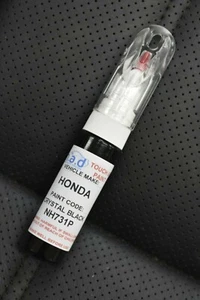 HONDA NH731P CRYSTAL BLACK PEARL PAINT TOUCH UP PEN SCRATCH REPAIR KIT FOR CAR - Picture 1 of 4