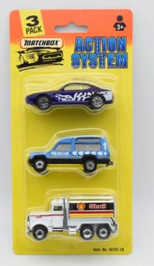Matchbox Superfast 3 Pack Ferrari 456, Matra Rancho, Peterbilt Tanker. China - Picture 1 of 2