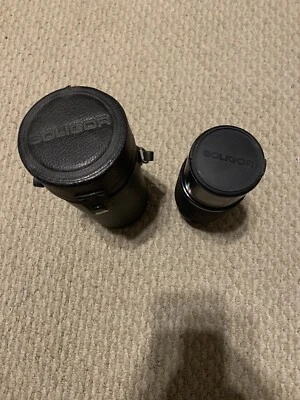 SOLIGOR C/D Zoom + Macro 75-250mm f/4.5 W/ Case &  Caps - Image 1 of 3