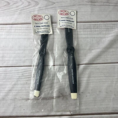 2 Master Airscrew K Series MA1260 12X6/MA1360 13x6 Glass Filled Nylon Propeller - Image 1 of 4