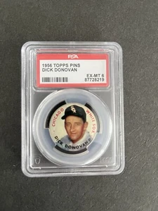 1965 Topps Pin Dick Donovan PSA 6!! - Picture 1 of 2