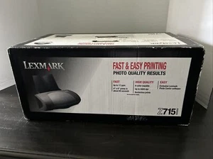 Lexmark Printer Z715 Series Inkjet Color Photo Quality PC MAC (new sealed box) - Picture 1 of 4