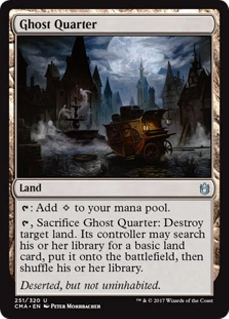 MTG - GHOST QUARTER - Commander Anthology (U) - Image 1 of 1