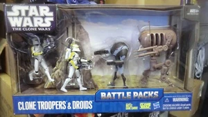 Star Wars Battle Pack CLON SOLDADOS Y DROIDES SELLADO DE FÁBRICA MINMB - Imagen 1 de 2
