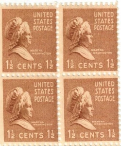 United States 1½¢ Martha Washington Postage Stamp #805 Mint Pack of 100 singles - Picture 1 of 1