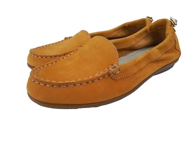 Hush Puppies Endless Wink HW05887-710 金色磨砂女式 6.5 码美国全新带盒 — 第 1/4 张图片