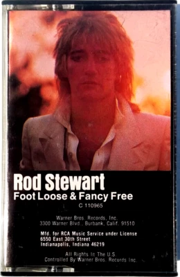 ROD STEWART - Foot Loose and Fancy Free - Cassette Tape 1977  WB M5 3092 - Image 1 of 4