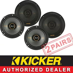 2 Kicker 51KSC6504 AUTO AUDIO STEREO 6,5" 2-WEGE KS SERIE KOAXIAL LAUTSPRECHER 2 PAAR - Bild 1 von 5