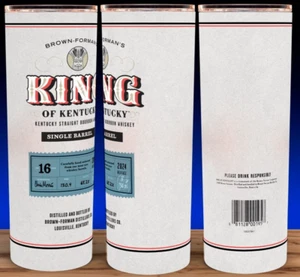 King of Kentucky Whiskey Bourbon 2024 Neuheit Tasse Becher Tumbler - Bild 1 von 3