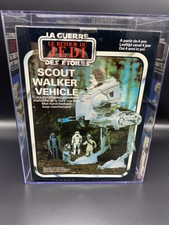 Star Wars 1983 Return Of The Jedi Meccano/Clipper Scout Walker MISB AFA 85