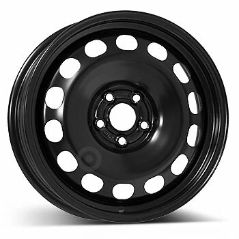 CERCHIO IN ACCIAIO PER VOLKSWAGEN T-CROSS 6 0J16" 5X100 35 57 10 ALCAR 6664 BLAC