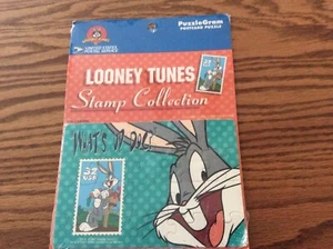 Looney Tunes Stamp Collective Puzzle Gram Postcard Bugs Bunny 1997 - Picture 1 of 5