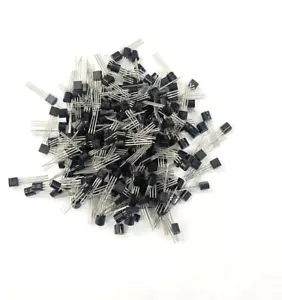 Transistor 5F 100 piezas 2n5550 NPN 140V 600mA 300MHz 625mW orificio pasante TO-92 BJT - Imagen 1 de 2