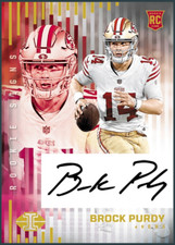 2022 PANINI ILLUSIONS Rookie Autograph RARE - Brock Purdy RC SIG Digital Card