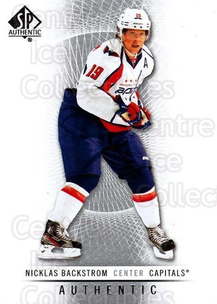 2012-13 SP Authentic #69 Nicklas Backstrom - Image 1 of 1