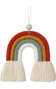BOHO GARDEN Macrame Bohemian Rainbow Charm - Picture 1 of 4