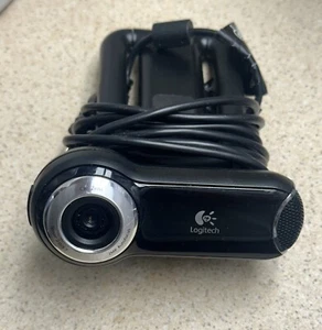 Logitech Pro 9000 V-UBM46 USB Webcam. Carl Zeiss 2MP Auto Focus Quick Cam. VGC - Picture 1 of 2