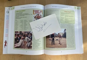 JIM DALE, CARRY ON STAR, ORIGINAL SIGNATURE  (Book not included) - Picture 1 of 2