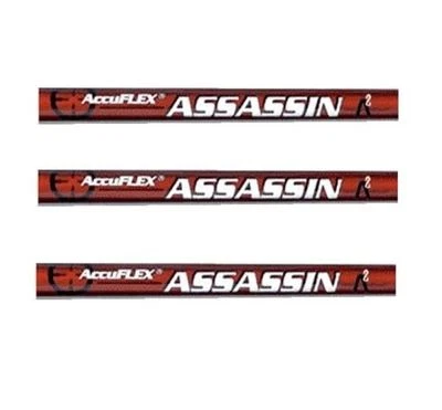 ACCUFLEX ASSASSIN DISTANCE PGA GHOST IRON SHAFTS ACCUFLEX ASSASSIN 70 GRAM LITE GRAPHITE PURE DISTANCE IRON SHAFTS .370 L A R S X