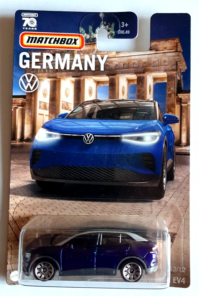 Matchbox Germany Mattel - Volkswagen EV4 12/12 [D30] - Immagine 1 di 1