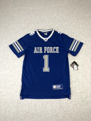 Colosseum Air Force Falcons Football Jersey Size Medium(12-14) Blue #1 Cover