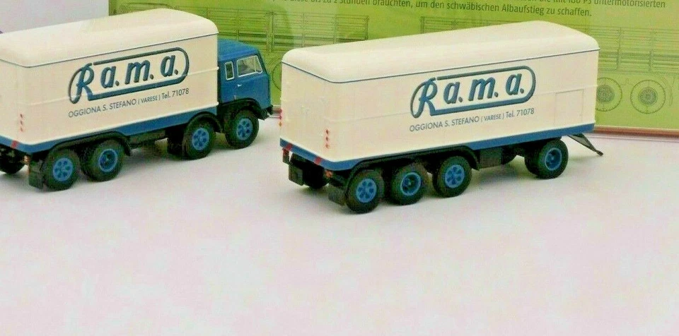 Brekina Art 58426 Camion FIAT 690 con Rimorchio R.a.m.a