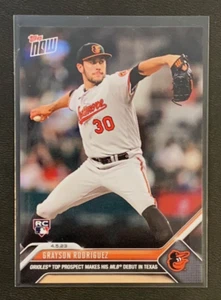 2023 Topps AHORA MLB #57 | GRAYSON RODRÍGUEZ | tarjeta de novato a radiocontrol | Orioles; debut en MLB - Imagen 1 de 3