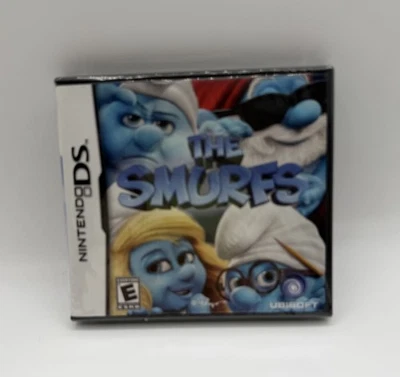 The Smurfs (Nintendo DS, 2011) BRAND NEW Sealed Game CIB NIB Vintage 2ds 3ds - Image 1 of 2