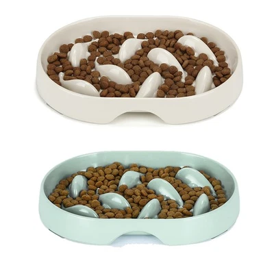 Anti Schling Napf Keramik Antischlingnapf Slow Feeder für Katze Kleine Hunde - Bild 1 von 4