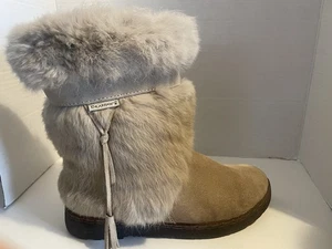 Bear Paw Sonjo ll Gamuza/Piel de Conejo Superior Mezcla de Lana Forro Piel de Oveja Plantilla 10 - Imagen 1 de 16