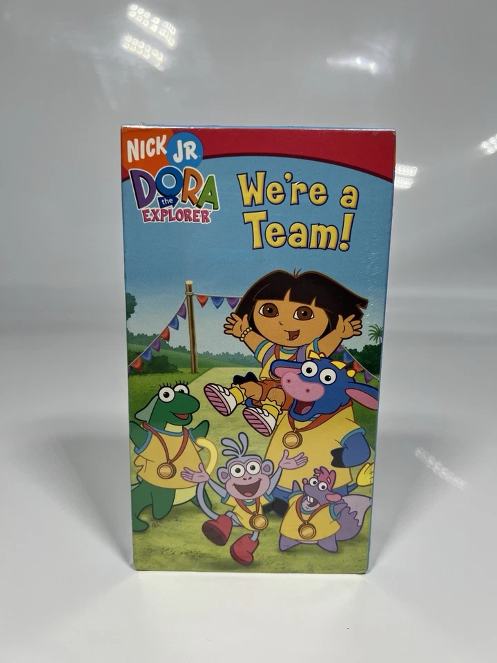 Dora The Explorer We're a Team VHS Tape 2006 Nickelodeon Nick Jr. Late Release - Image 1 of 4
