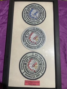 Horseshoe Scout Reservation BSA 95th Anniversary Framed Set - Picture 1 of 4