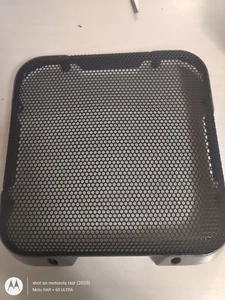 Kicker L7 QClass 12" Square Original Metal Mesh Grille Custom DripDestroyer Gray - Bild 1 von 4