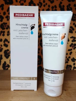 PEDIBAEHR Hirschtalgcreme 125 ml Tube - gegen Hornhaut und Schwielen