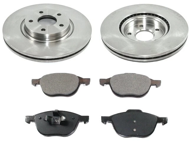 Kit de pastillas de freno delanteras y rotor para Volvo S40 2005-2011 2006 2007 2008 QM461ZJ Foto 1 de 1