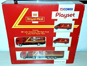MODELLINI CAMION FURGONI CORGI TY99103 Royal mail 4 VEICOLI PLAYSET NUOVO 1:64 - Foto 1 di 1