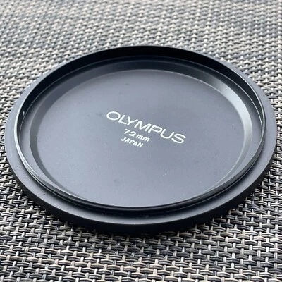 [N Mint+++] Olympus Classic OM 72mm Metal Screw-in Front Lens Cap Q - Image 1 of 4