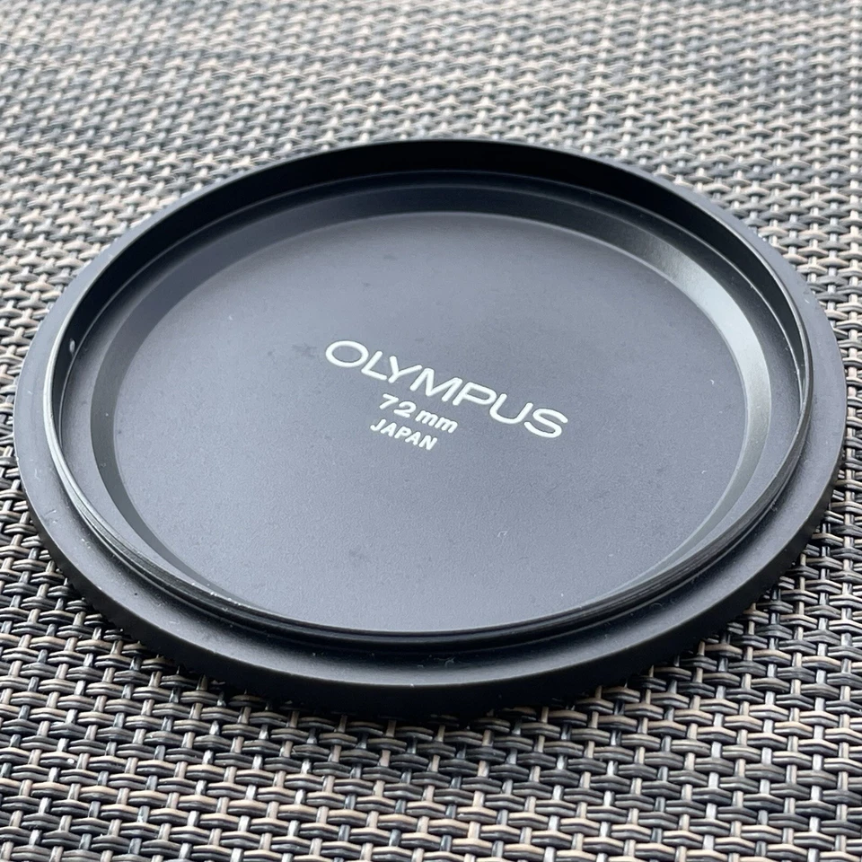 [N Mint+++] Olympus Classic OM 72mm Metal Screw-in Front Lens Cap Q - Image 1 of 4