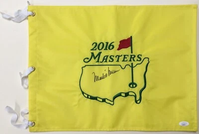 Mark O'Meara 2016 Masters Signed Pin Flag- JSA #AV66376 - Image 1 of 4