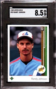 1989 ponte superiore #25 Randy Johnson SGC 8,5 quasi nuovo - Mt+ - Foto 1 di 2
