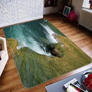 3D Fluss Schaum Gras H1478 Mat Elegant Foto Teppich Wolldecke Honey 2023 - Bild 1 von 5