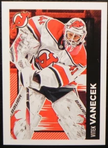 2023-24 23/24 TOPPS NHL Stickers #301 Vitek Vanecek New Jersey Devils - Picture 1 of 2