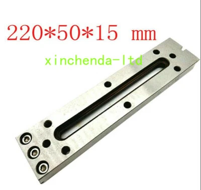 XINCHENDA-LTD CNC Wire Cut EDM Fixture Board Stainless Jig Tool For Clamping Level 220x50x15mm