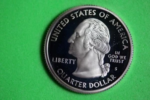 2005 - S PROOF "Kansas" Statehood WASHINGTON QUARTER!! #J29495 - Picture 1 of 2
