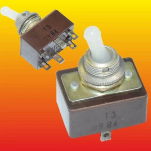 LOTE DE 1 INTERRUPTOR DE PALANCA RUSO ENCENDIDO-APAGADO T3 2 CONTACTOS 3A/220V 5A/127V - Imagen 1 de 3