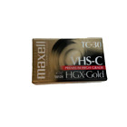 1 MAXELL VHS-C HGX-GOLD TC-30 Premium High GRADE TAPE NEW SEALED