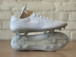 Nike Tiempo Legend 10 Elite SE FG Prototipo Triple Blanco DZ3183 100 Hombre’s Talla 9 - Imagen 1 de 10