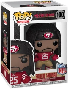 POP! NFL San Francisco 49ers Richard Sherman #100 Vinyl Figure Funko IF - Picture 1 of 1