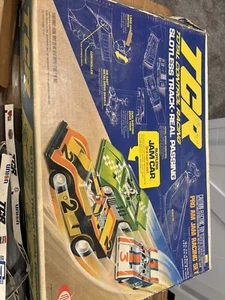 1977 TCR Ideal pro Am Playset w/4 Cars Slotless Track Total Control Racing Set - Picture 1 of 9